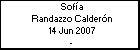 Sofía Randazzo Calderón