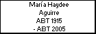 María Haydee Aguirre