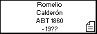 Romelio Calderón