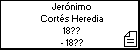 Jerónimo Cortés Heredia
