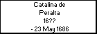 Catalina de Peralta