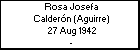 Rosa Josefa Calderón (Aguirre)