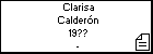 Clarisa Calderón