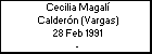 Cecilia Magalí Calderón (Vargas)