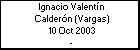 Ignacio Valentín Calderón (Vargas)