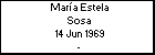 María Estela Sosa