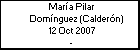 María Pilar Domínguez (Calderón)