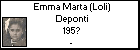 Emma Marta (Loli) Deponti