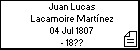 Juan Lucas Lacamoire Martínez