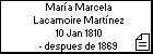 María Marcela Lacamoire Martínez
