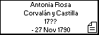 Antonia Rosa Corvalán y Castilla