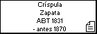 Críspula Zapata