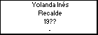 Yolanda Inés Recalde