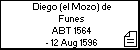 Diego (el Mozo) de Funes