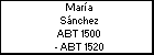 María Sánchez