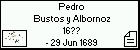Pedro Bustos y Albornoz