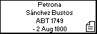 Petrona Sánchez Bustos