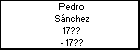 Pedro Sánchez