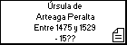 Úrsula de Arteaga Peralta