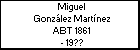 Miguel González Martínez