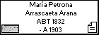 María Petrona Arrascaeta Arana