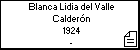 Blanca Lidia del Valle Calderón