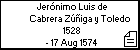 Jerónimo Luis de Cabrera Zúñiga y Toledo