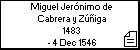 Miguel Jerónimo de Cabrera y Zúñiga