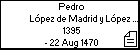 Pedro López de Madrid y López de Cetina