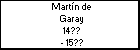Martín de Garay