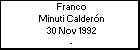 Franco Minuti Calderón