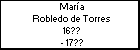 María Robledo de Torres