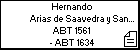 Hernando Arias de Saavedra y Sanabria
