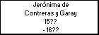 Jerónima de Contreras y Garay