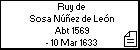 Ruy de Sosa Núñez de León