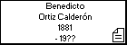 Benedicto Ortiz Calderón