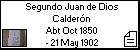 Segundo Juan de Dios Calderón