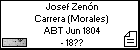 Josef Zenón Carrera (Morales)