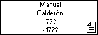 Manuel Calderón