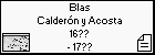 Blas Calderón y Acosta