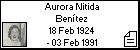 Aurora Nitida Benítez