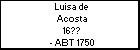 Luisa de Acosta