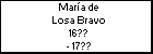María de Losa Bravo
