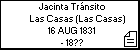 Jacinta Tránsito Las Casas (Las Casas)