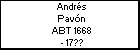 Andrés Pavón