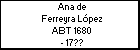 Ana de Ferreyra López