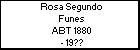 Rosa Segundo Funes