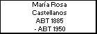 María Rosa Castellanos