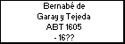 Bernabé de Garay y Tejeda