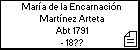 María de la Encarnación Martínez Arteta